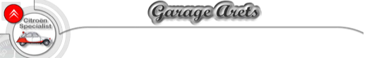 Het originele logo van Garage Arets